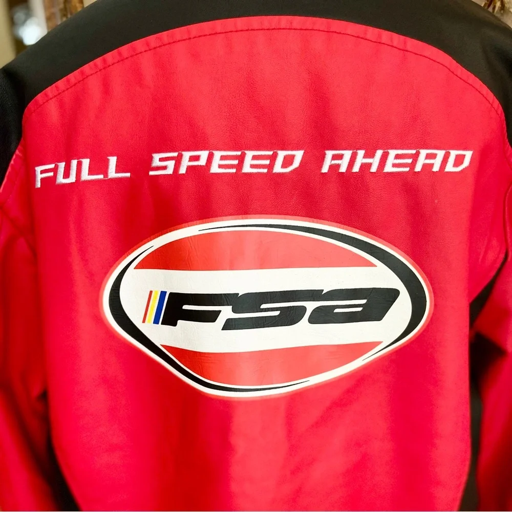 NWT - Racing Jacket by Refinery Republic
FULL SPEED AHEAD - Very Rare - Red - L - Picture 5 of 10